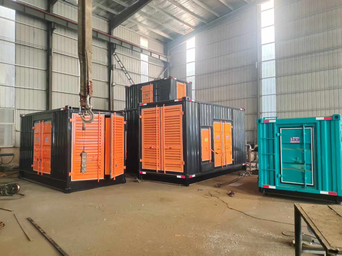 肃南500kw柴油发电机组可以带动多少功率设备？